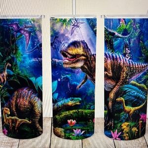 Dinosaur tumbler